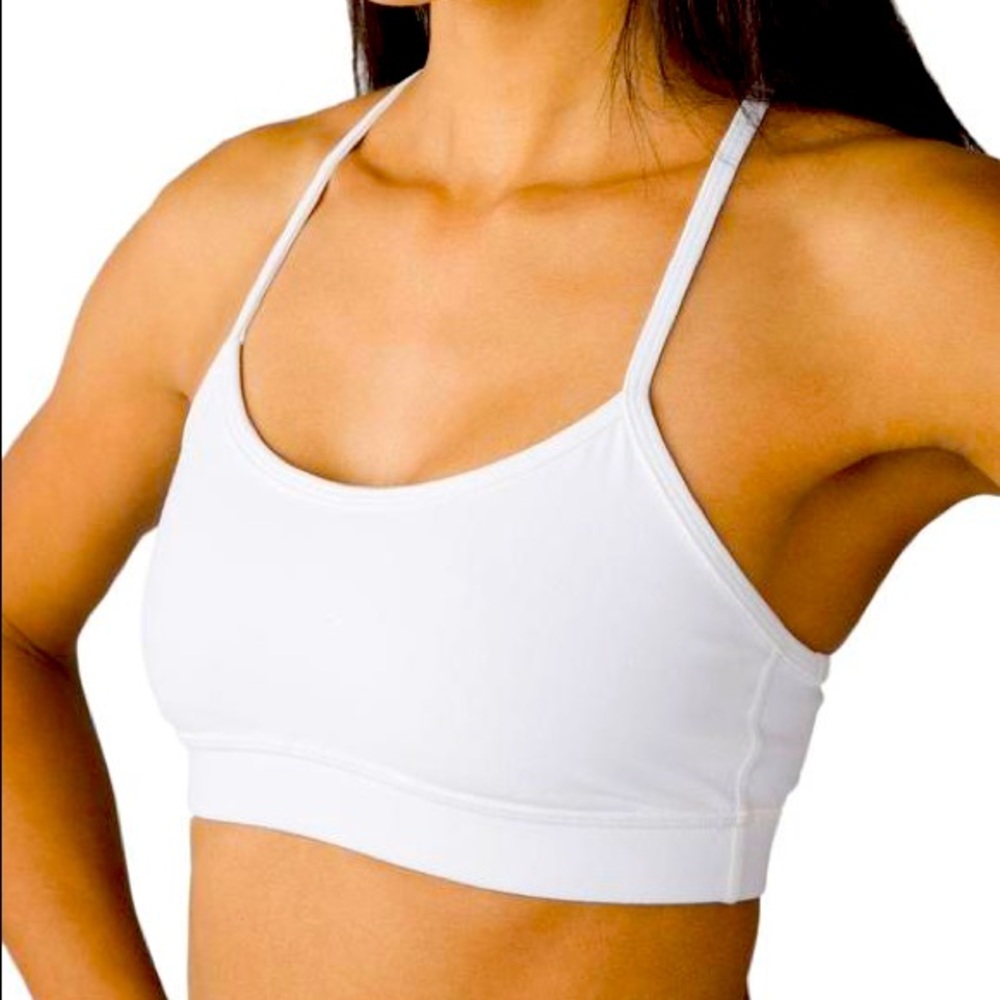 Lululemon Flo-Y bra in white Size 4